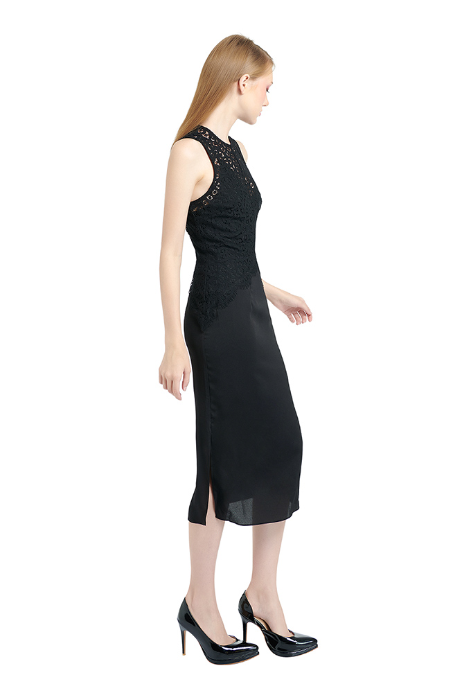 side view of the dress